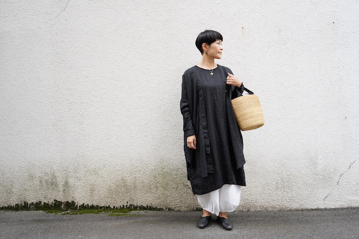 Honnete アイリッシュリネン クルーネックワンピース21 For Annabelle Annabelle