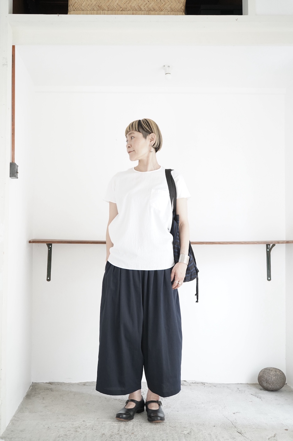 NO CONTROL AIR COOL MAXギャザーワイドパンツ annabelle