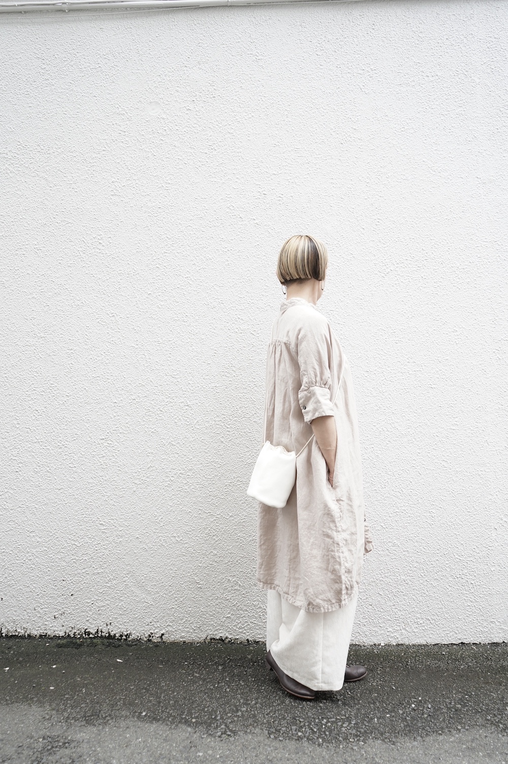 Honnete 姉妹伴2025 Irish Linen Gather one piece annabelle
