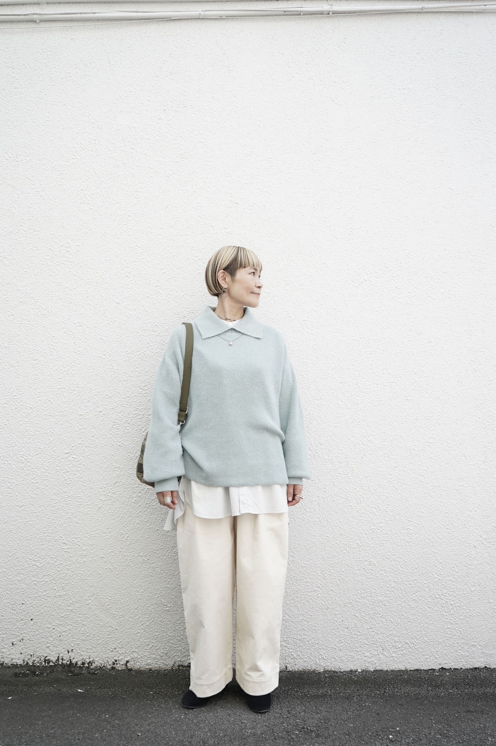 ARTE POVERA コーデュロイ 2タックイージーパンツ annabelle