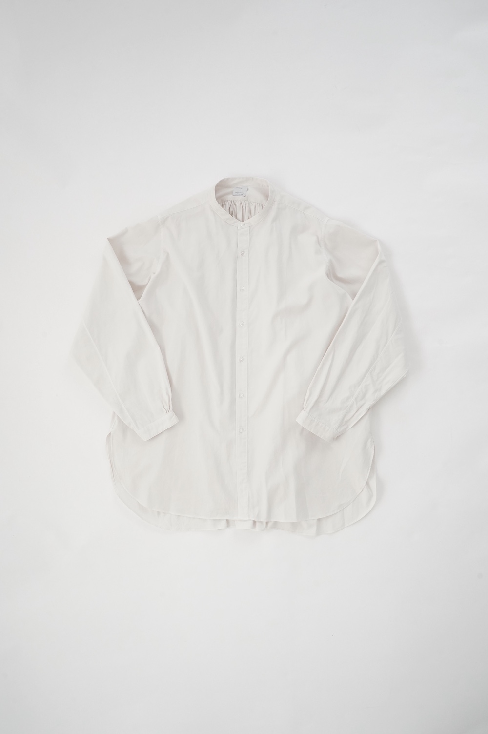 SP（エシュペー） オーガニックコットンギャザーシャツ annabelle