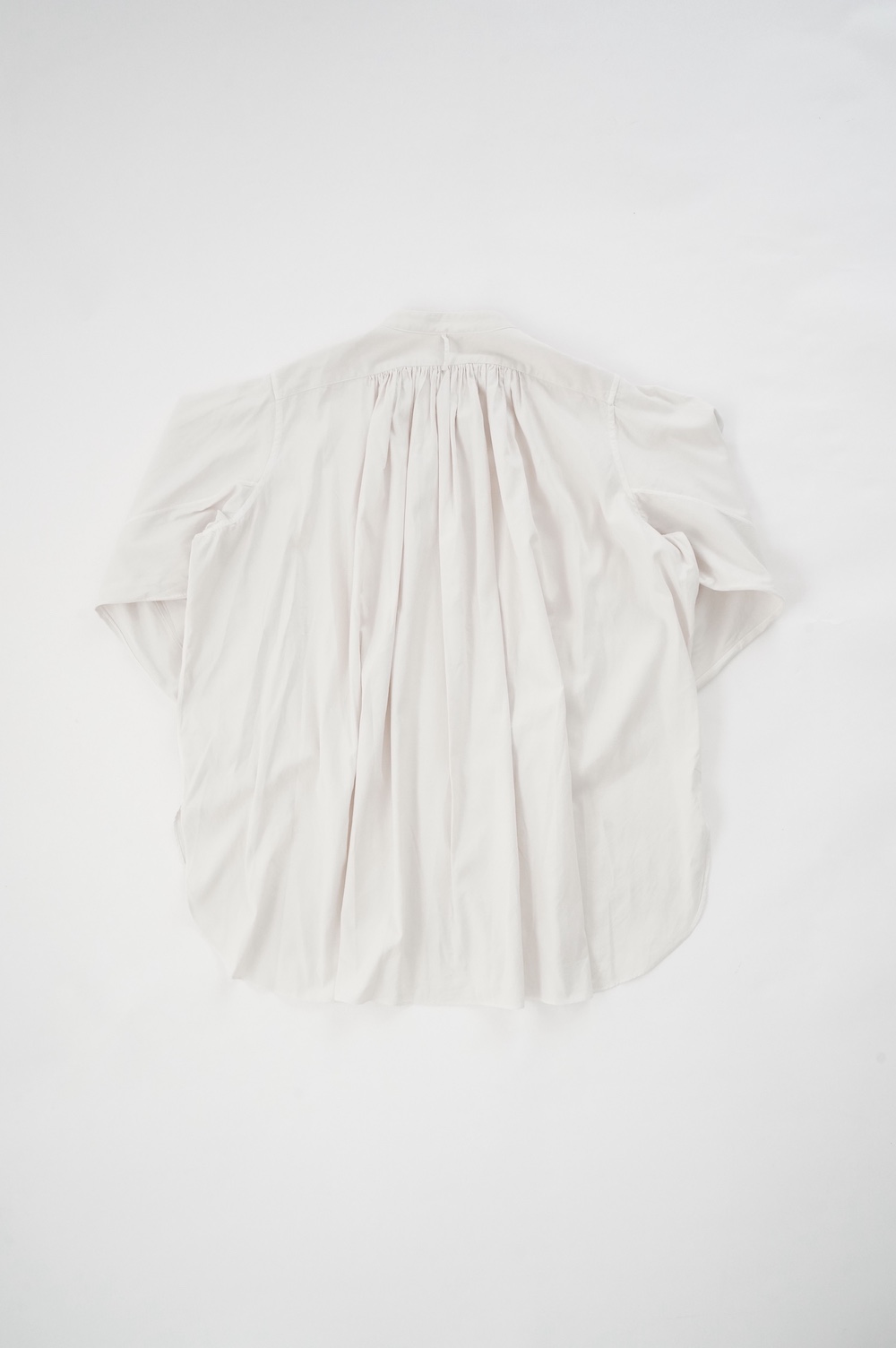 SP（エシュペー） オーガニックコットンギャザーシャツ annabelle