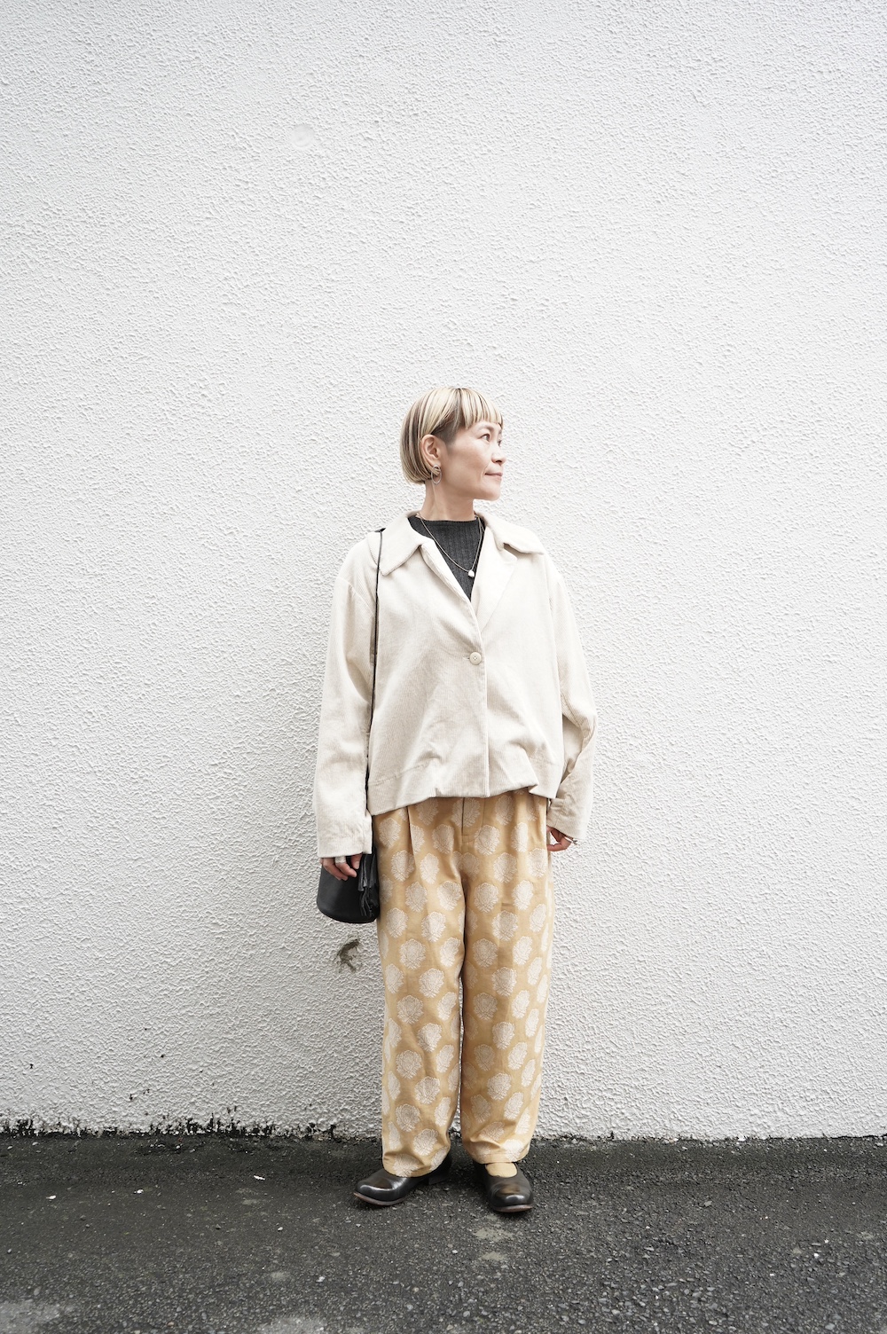 GASA* ”紅掛空” ジャガードパンツ annabelle