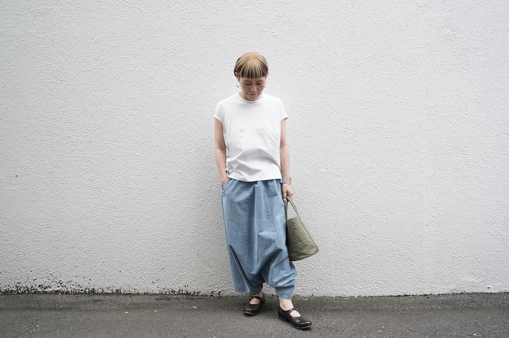 9368mjrd _KAPITAL インディゴ染めサルエルパンツ 9368mjrd 様専用_KAPITAL インディゴ染めサルエルパンツ（カラー