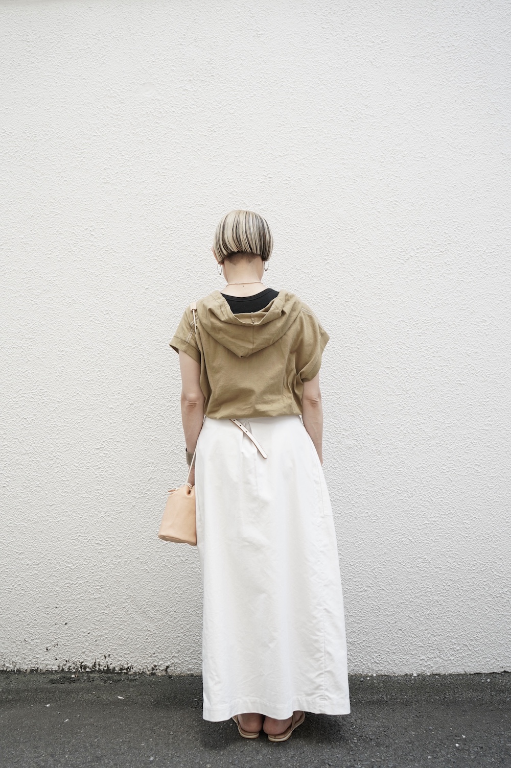 pink stripe エプロンスカート Stripe Apron | Fuchsia – MYLAN ONLINE SHOP