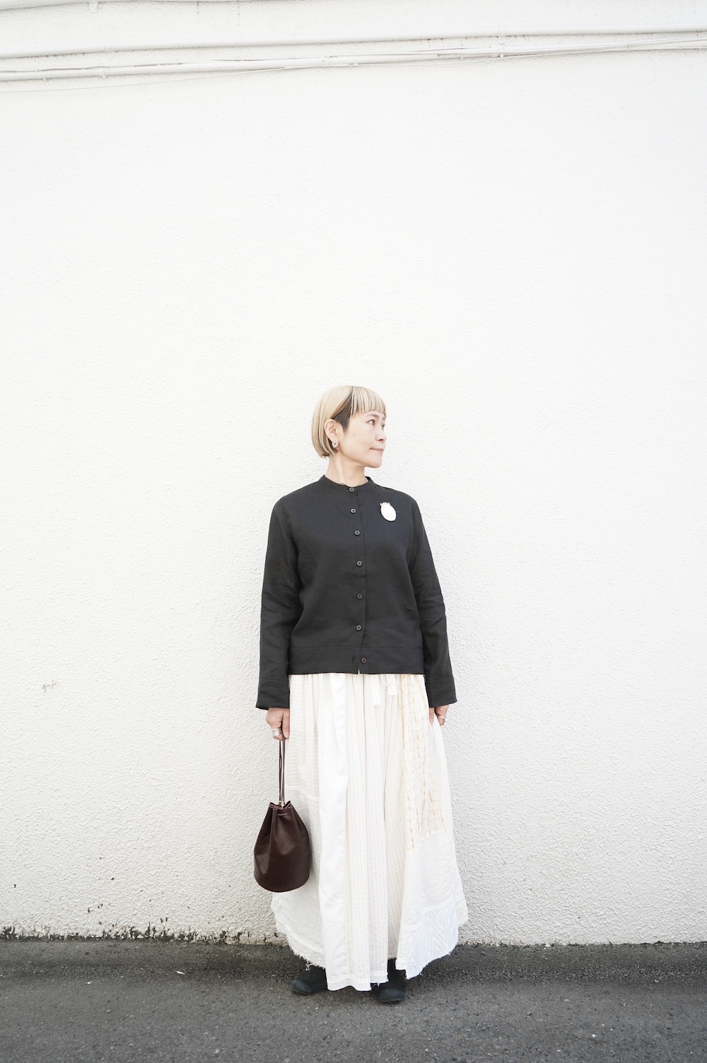 ARTE POVERA インドサリーパッチワークMIXギャザースカート annabelle