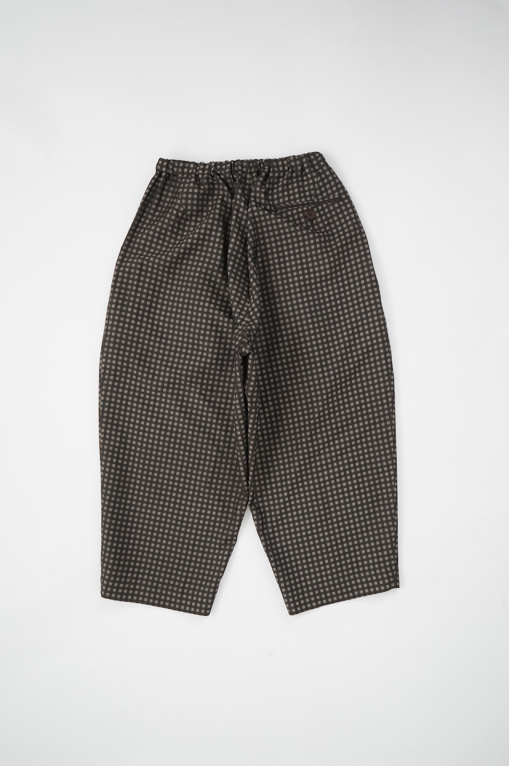リーコ　『HAVERSACK』　671070 HAVERSACK / Border Basque Shirt - Khaki*Black Fuzz