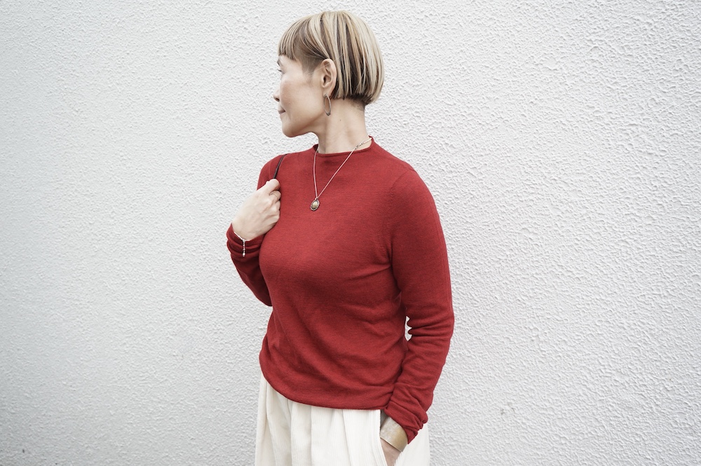 FREEMAN--B ボトルネックインナーニット annabelle