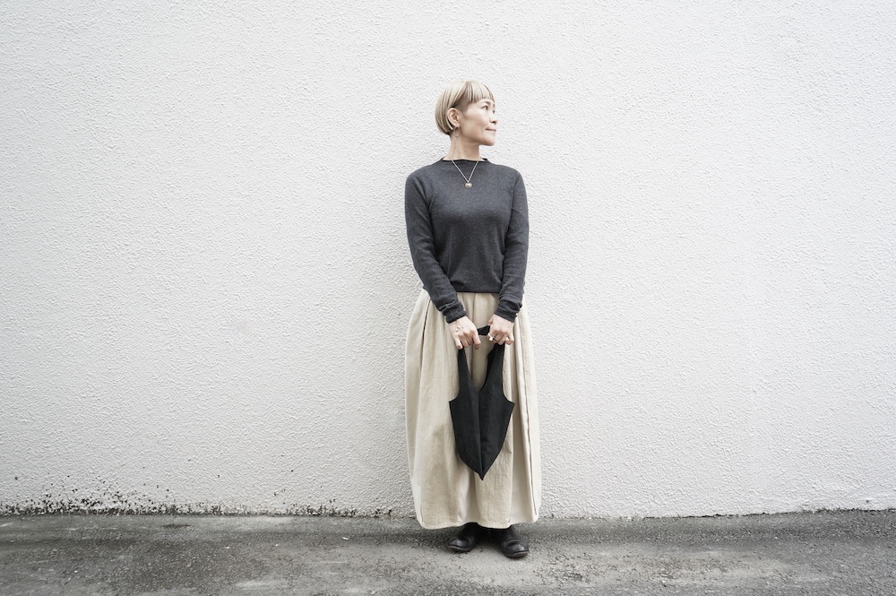 FREEMAN--B 定価2.6万 ボトルネックインナーニット ブラウン DSC06144-19.JPG