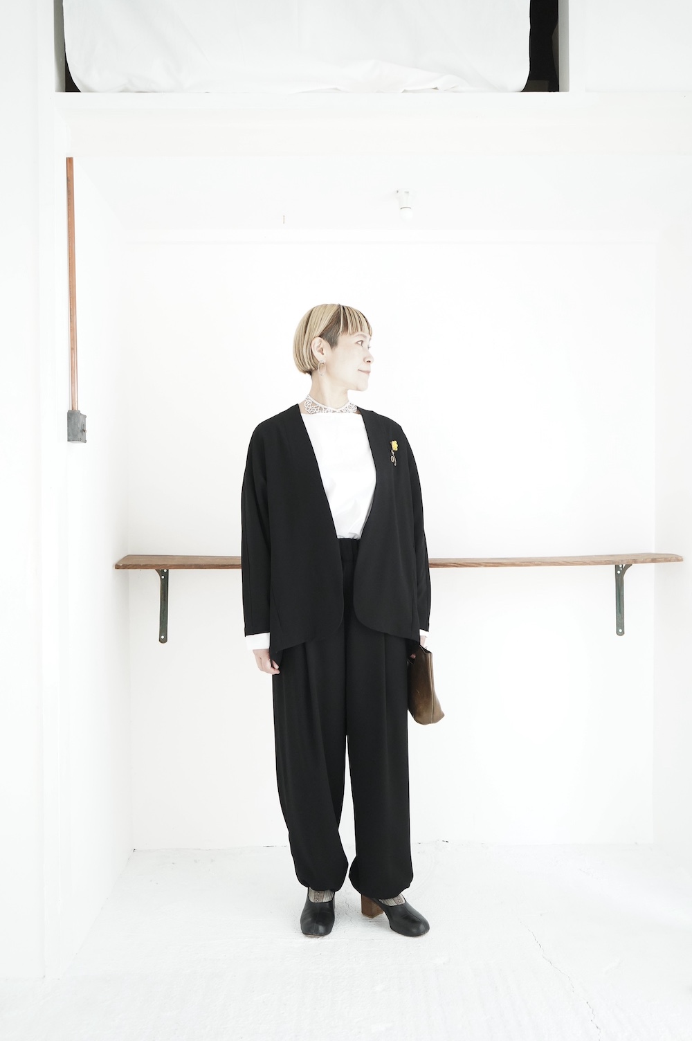 NO CONTROL AIR フォーマルダブルクロス裾絞りパンツ2026 annabelle