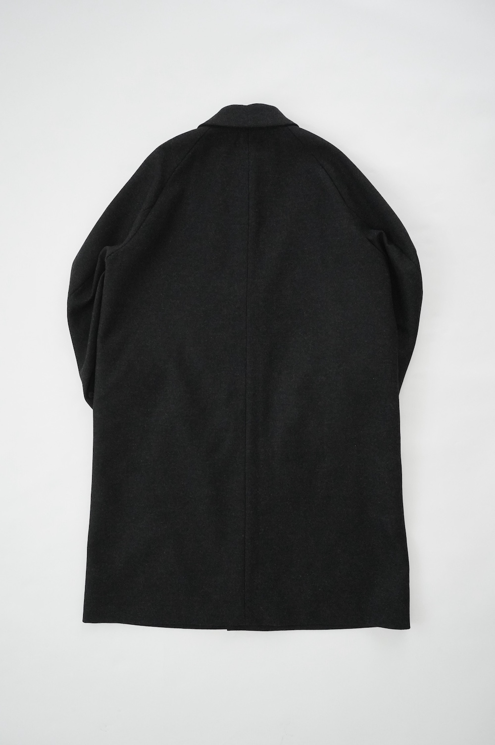 NO CONTROL AIR ウールスタンダードフラノ ステンカラーコート annabelle