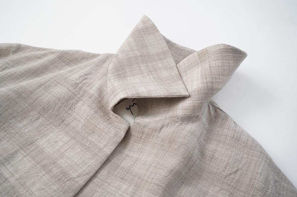 quitan／キタン French ウオードx泥染め work coat #3210711