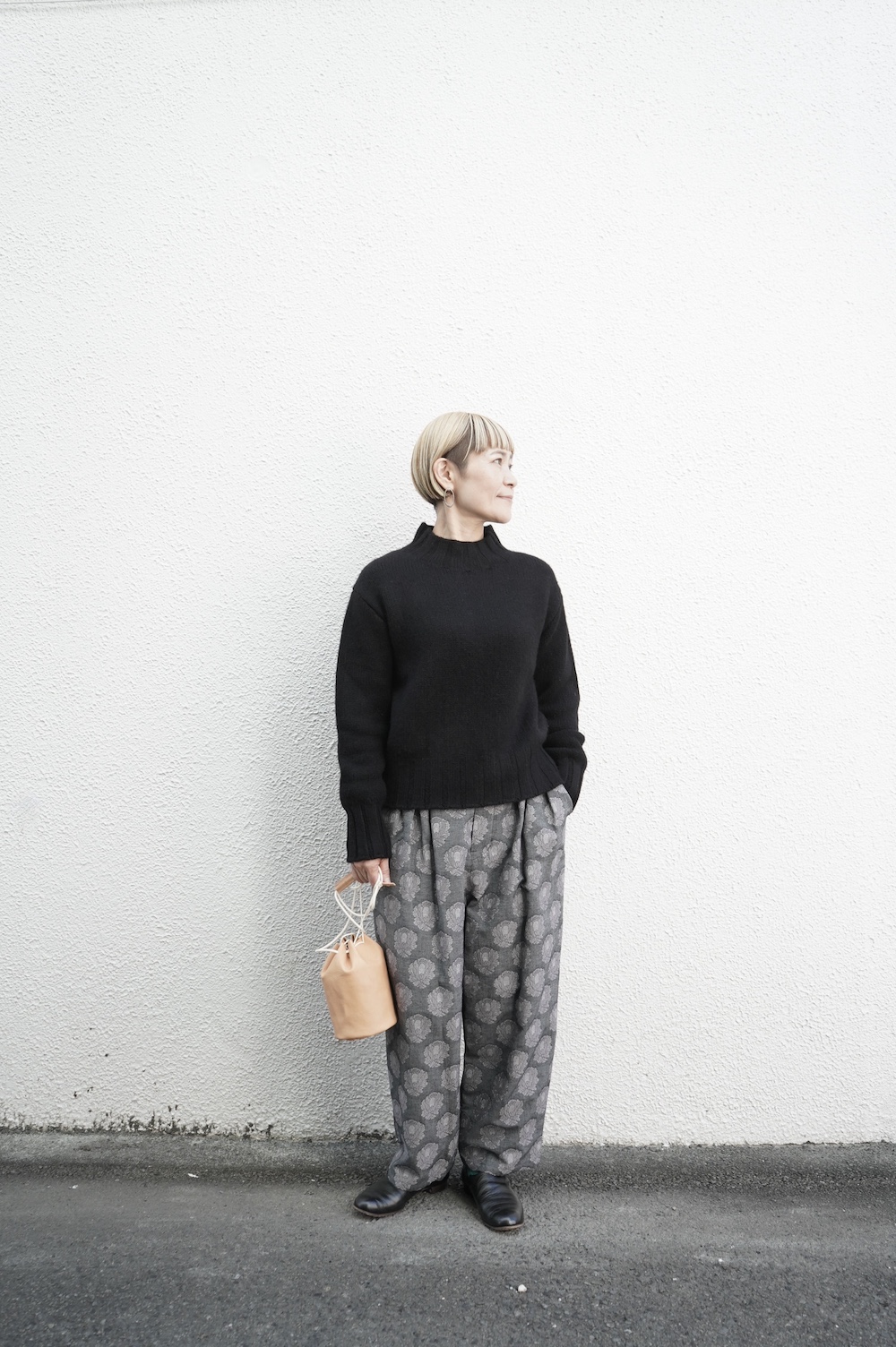 GASA* ”紅掛空” ジャガードパンツ annabelle