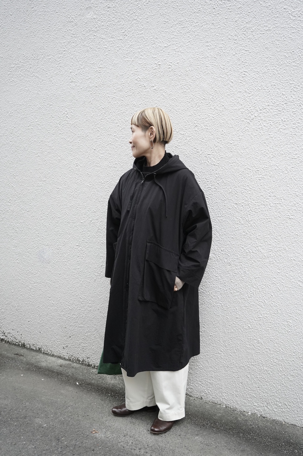 ARTE POVERA C/N撥水ダンプ ライナー取り外しフードコート annabelle