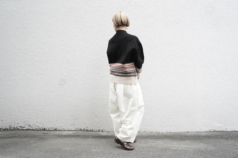 ASEEDONCLOUD Seiyako jacquard knit annabelle